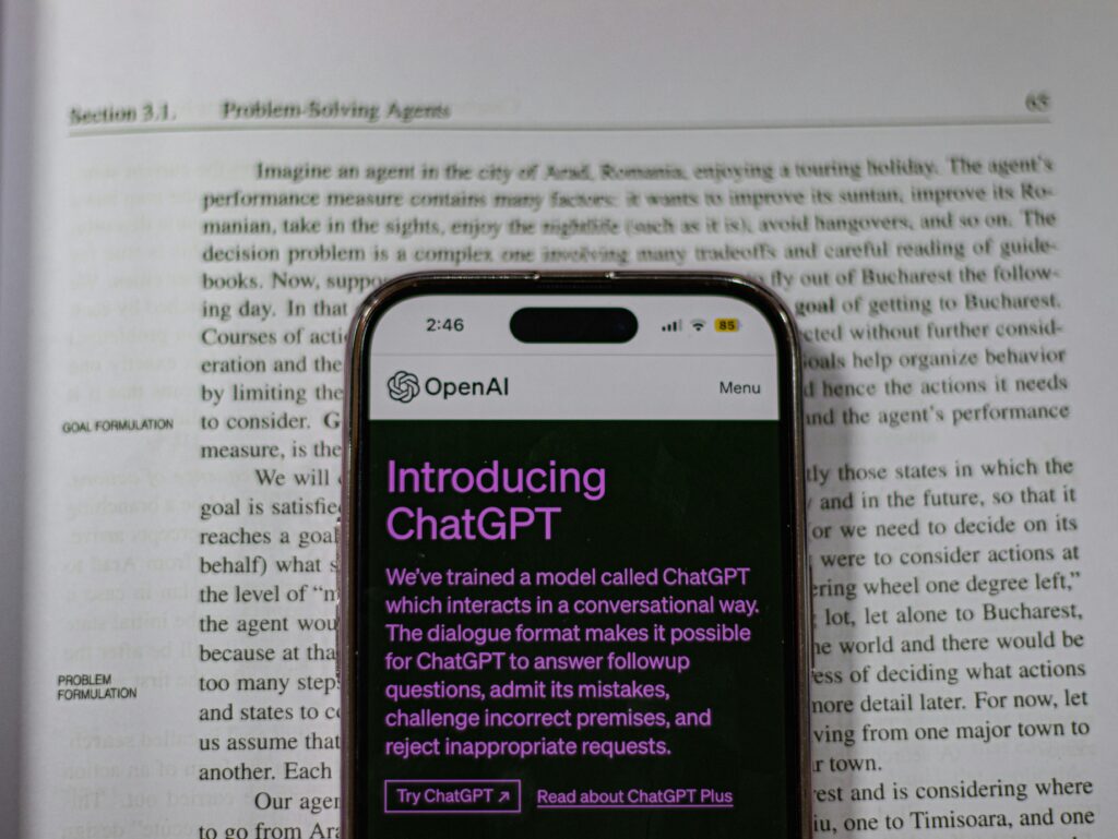 AI-generated marketing copy for businesses